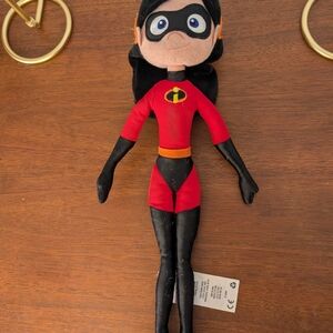 Disney Red and Black Superhero Stuffed Toy
